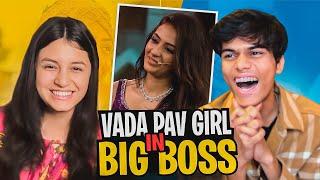 BIG BOSS Savage moment of Vada Pav Girl || Big boss meme