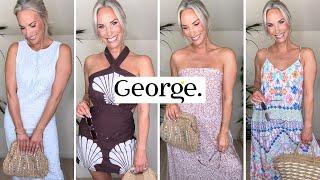 GEORGE ASDA CLOTHING HAUL NEW ARRIVALS CLOTHES SUMMER HOLIDAY INSPO SUPERMARKET UK CHEAP DISCOUNT