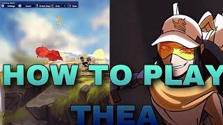 BRAWLHALLA THEA GUIDE: HOW TO DOMINATE WITH THEA ON DAY 1, TECH, KILL OPTIONS, COUNTERPLAY AND MORE!