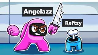 Angelazz and Reftzy Play ROBLOX AMONG US...