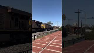 Mixed freight through Bryan, Texas