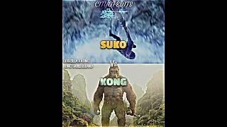Kong vs Suko #kongskullisland #vsedit #vsbattle #kaiju #kaijubattle #godzillaxkong #suko #wisedit