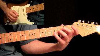 Pink Floyd - Comfortably Numb Guitar Lesson Pt.1 - All Rhythm Guitar Parts