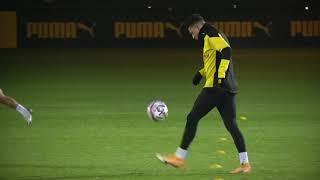 Sancho Shows Off His Keepy-Uppies Ahead Of Lazio Test