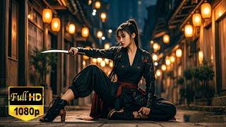 [Kung Fu Movie] The Kung Fu girl killed all the Japanese soldiers alone, she is invincible!#movie