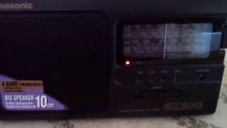 Radio Romania International   Panasonic RF 3500 Maella NE Spain