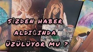 HABERİNİZİ ALDIĞINDA ÜZÜLÜYOR MU ? #tarotfalı #tarot #aklımdakikişitarot #erildişil #benidüşünüyormu