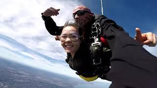 Zahra Ali at Coastal Skydive