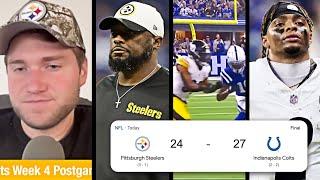 Pittsburgh Steelers x Indianapolis Colts Postgame Report..