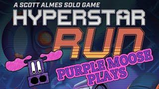 Purple Moose Plays...Hyperstar Run - Kickstarter preview