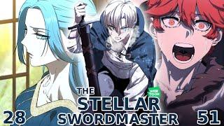 Reading The Stellar Swordmaster Chapter (Episode) 28 - 51 Live Reaction / Read Along #webtoon