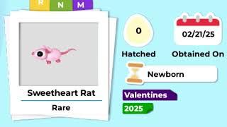 Sweetheart Rat Neon & Mega Neon in Adopt me