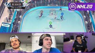 NHL 20 with Auston Matthews and Mitch Marner