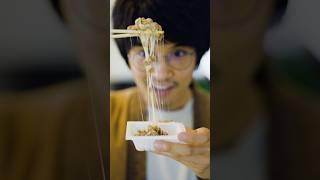 Japanese food that smells like stinky feet!? #Natto