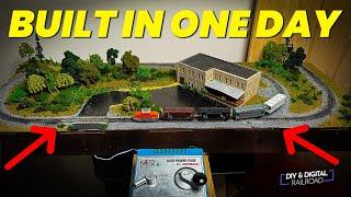 I Built this Model Railroad in ONE DAY