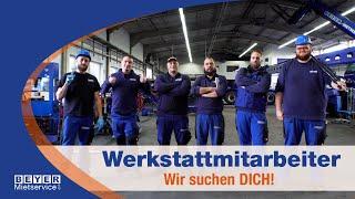 Werkstattmitarbeiter - Mehr als nur ein Job | BEYER-Mietservice