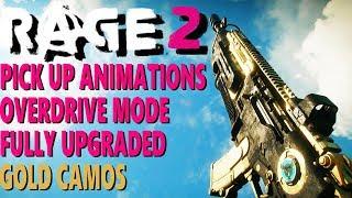 RAGE 2 - ALL WEAPONS + PICK UP ANIMATIONS  + UPGRADED VARIANTS