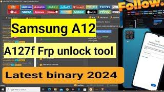 Samsung A12 (A127f ) Frp Bypasss Unlock tool | samsung a12 gmail account remove unlock tool latest