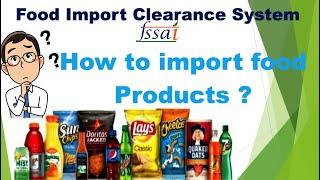 Food import clearance System (FICS)-FSSAI