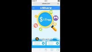 vShare - Download ANY apps to iPhone, iPod, iPad WITHOUT JailBrake!