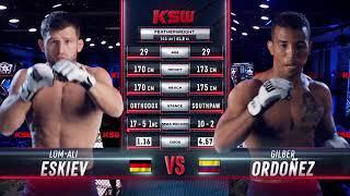 KSW Free Fight: Lom-Ali Eskiev vs. Gilber Ordonez