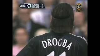 Didier Drogba vs Reading - Premier League 06/07