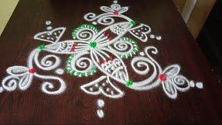 || Very Creative & Simple Muggulu || Rangoli Design without Dot's || Daily Design's Easy Muggulu||