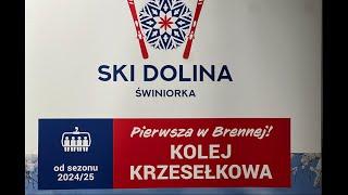 Ski Dolina - nowa kanapa - konferencja LIVE