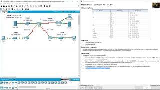 6.8.1 Packet Tracer - Configure NAT for IPv4