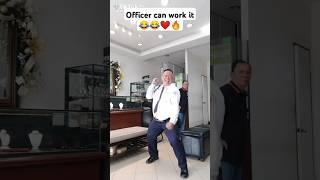 This Officer is a star #shorts #danceshorts #trend  #shortsyoutube #dancechallenge #apt #brunomars