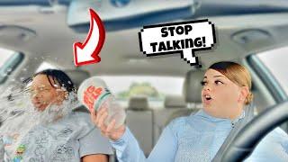 STARTING AN ARGUMENT THEN THROWING ICE WATER ON GIRLFRIEND *BAD IDEA*