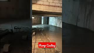 Ramp Casting Step-by-Step | Perfect Slope & Finish | Afroz Civil #shorts #reels