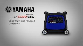 Yamaha EF6300iSDE 6300 Watt Gas Powered Generator