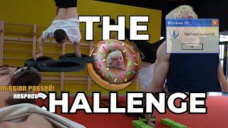 The Donut Challenge | Insane Handstand Race! Who is the best? #challenge #funny #gym