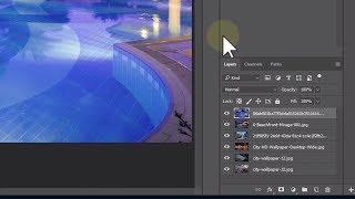 How to Import multiple images to multiple layers in Photoshop CC - Tutorial