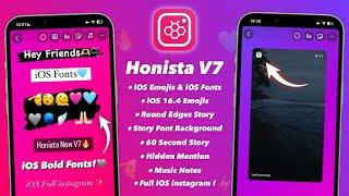 Honista v7 Tutorial Full iOS Instagram | iOS 16.4 Emojis + iOS Fonts | Honista v7 New Features