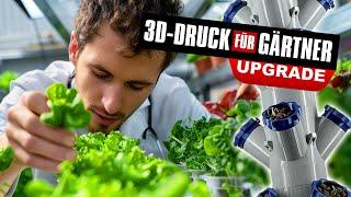 Mein 3D-gedruckter Hydroponic Tower: Aufbau, Upgrades & Pflanzenvielfalt! 