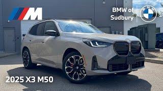 2025 BMW X3 M50 - What's New? | Video Walkaround & Exhaust