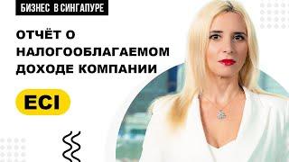 Ежегодная отчетность компаний в Сингапуре: отчет о предполагаемом налогооблагаемом доходе компании