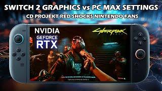 Switch 2 Cyberpunk 2077 Graphics Comparison vs PC 4K Max Settings/Path Tracing (RTX 5090)