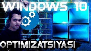 WINDOWS 10 SIRLARI //  OPTIMIZATSIYA SHK