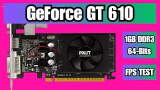 Nvidia GeForce GT 610 DDR3 1GB Graphics Card FPS Benchmark Test #fps #gpu