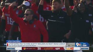 UTEP official announcement: Scotty Walden as newest Football Head coach