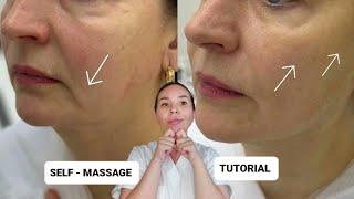 Everyday lymphatic Drainage anti-wrinkle massage for glowing skin