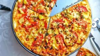 Pizza. This is a great recipe. Pizza kamyry. Pizza.