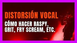  DISTORSIÓN vocal: distorsiones y efectos vocales sin dañar la voz | Clases de canto #13