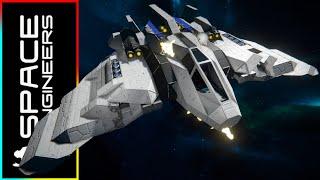 The V207 Interplanetary Fighter - Space Engineers