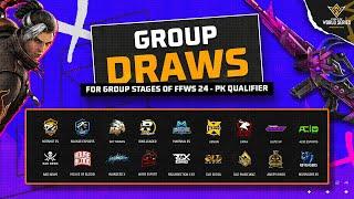 Group Stage Draws - Free Fire World Series - PK