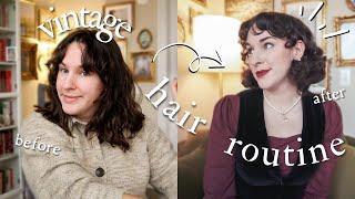 How I do my Vintage Curls! (+ a catch-up Q&A: vintage fashion, grad school, life in NYC)