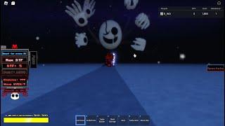 sans funny boss rush: Gaster wave